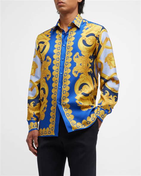 versace shirt herren 3xl|Versace shirts for Men .